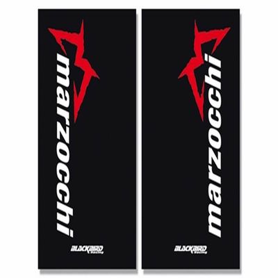 Adhesivos Crystal Horquilla Negro Marzocchi 2 Pcs Blackbird Racing 5015M