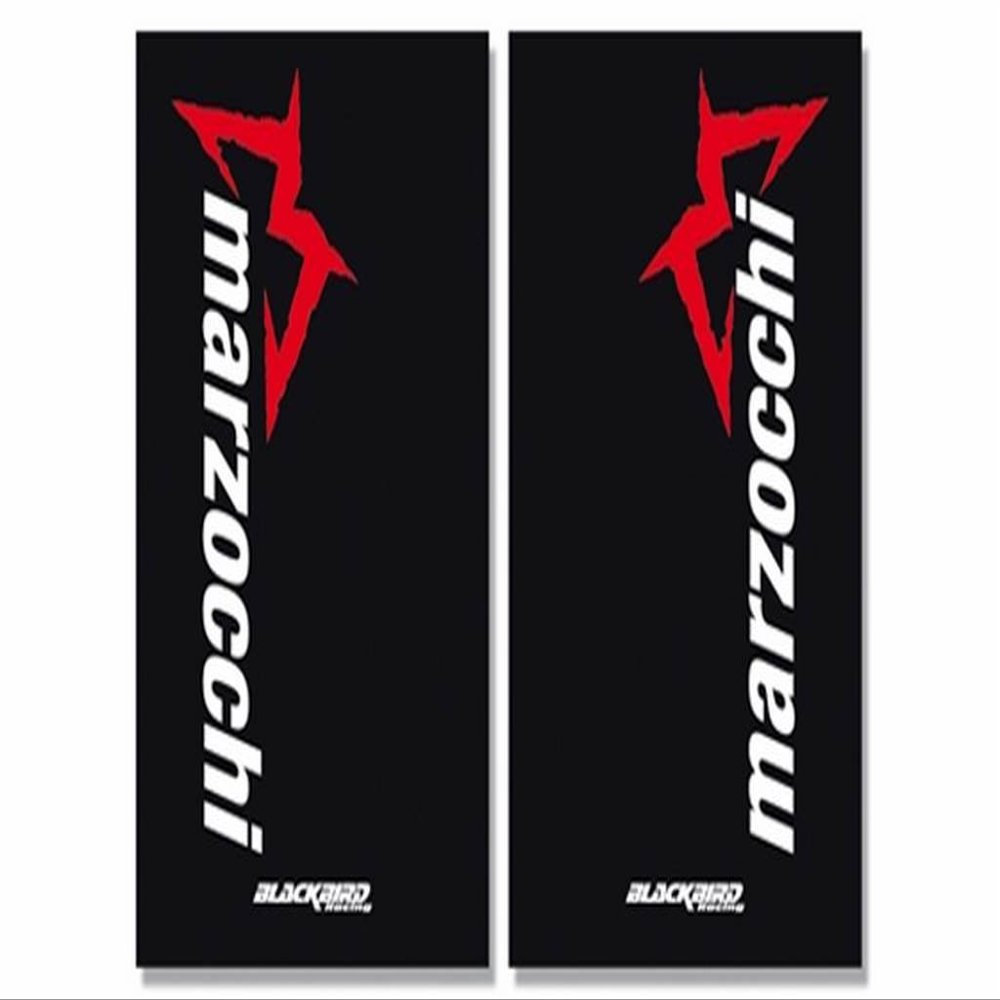 Adhesivos Crystal Horquilla Negro Marzocchi 2 Pcs Blackbird Racing 5015M