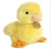 Aurora Adorable Miyoni Tots Duckling Stuffed Animal - Lifelike Detail - Cherished Companionship - Yellow 7.5 Inches view 1