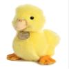 Aurora Adorable Miyoni Tots Duckling Stuffed Animal - Lifelike Detail - Cherished Companionship - Yellow 7.5 Inches view 3