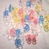 144 Mini Pacifiers Baby Shower Favor 7/8" Long - Yellow by Party Favors Plus view 3