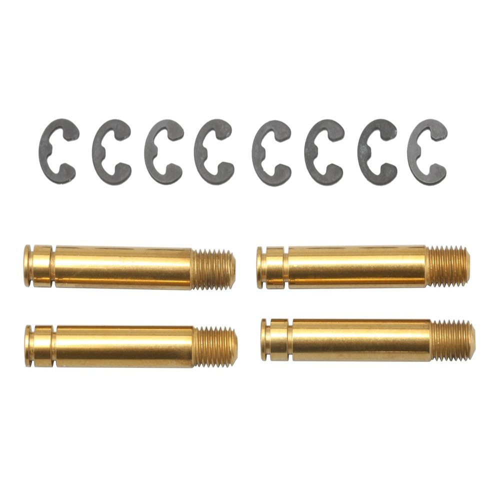 Yokomo Ti-Carbide Shock Shaft Set (4) (for SLF Short Shock II)
