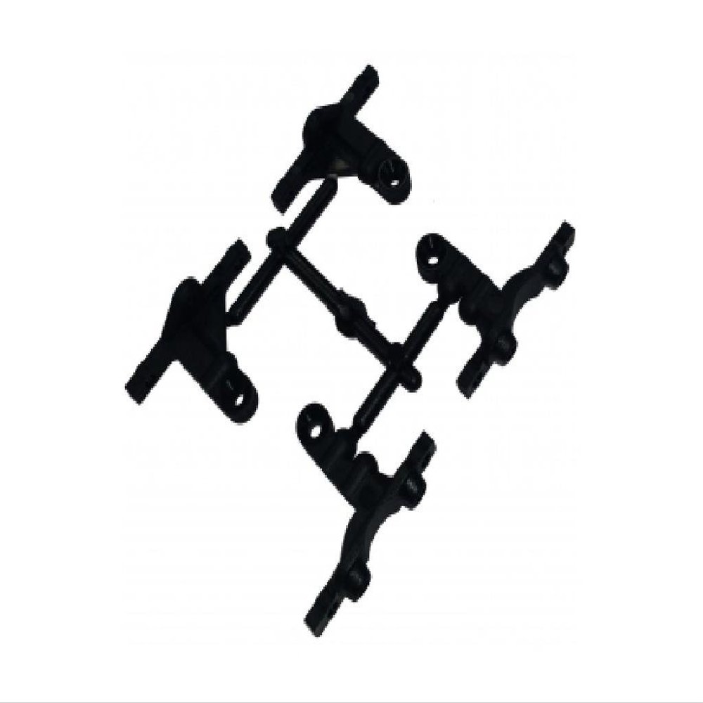 3racing 415012948 RC Model Hop-ups SAK-D415 Bulkhead Cover 15degree for D4, Multi