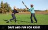 Fandango Striker Sticks - Foam Sparring Sticks for Athletic Training Workout and Recreational Use - Outdoor Sports Activity Game - Set of Two with Storage Drawstring Bag Included view 4