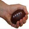 12-Pack Mini Foam Footballs - Stress Relief Squeeze Balls for Adults - Hand Grip Exercise & Wrist Therapy Tool - Sports Themed Office Desk Accessory & Game Day Decorations (3.5 Inch) view 3