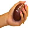 12-Pack Mini Foam Footballs - Stress Relief Squeeze Balls for Adults - Hand Grip Exercise & Wrist Therapy Tool - Sports Themed Office Desk Accessory & Game Day Decorations (3.5 Inch) view 4