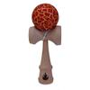 Yellow/Red Crackle Kendama view 1