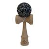 White/Black Crackle Kendama view 1