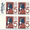 1966 Humane Treatment Of Animals 5 Cent US Postage Stamp Block Of 4 MNH Scott #1307 view 1