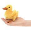 Folkmanis Mini Duckling Finger Puppet Plush, Yellow, 8" view 1