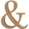 Symbol, H: 8 cm, thickness 1,5 cm, MDF, &, 1pc view 1