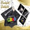 2025 Congrats Grad Graduation Cap Pinata Congratulations Grad You Did it! Graduation Party Supplies Decoration view 2