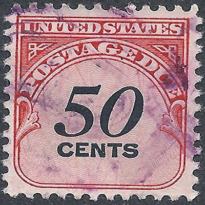 1959 US Postage Due Stamp 50 Cents Scott #J99
