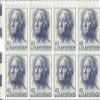 1962 US Postage Stamp 5 Cent Washington Block Of 8 MNH Scott #1213 view 1