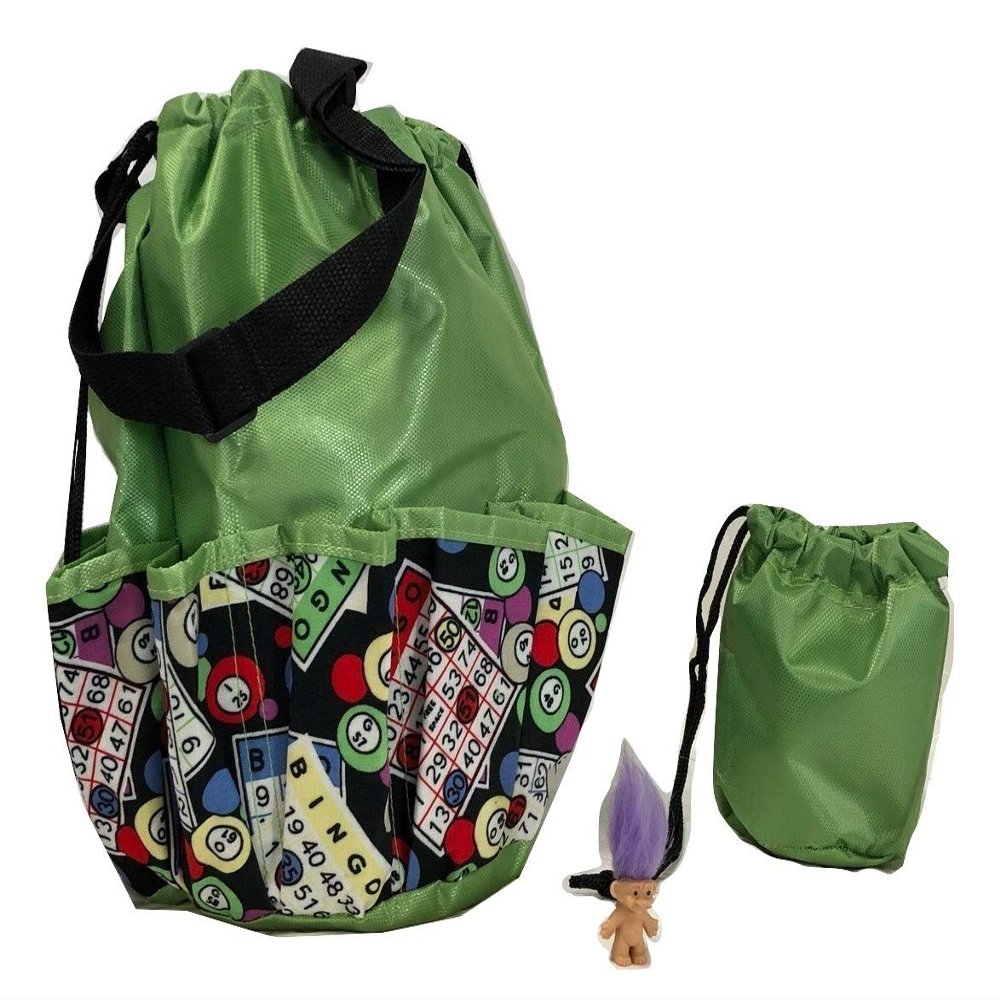 Bingo Dauber Bag- Cards Design (Green)