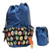 10 Pocket Bingo Bag-Blue Bingo Ball Design view 1