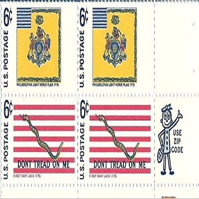 1968 Flag Stamps 6 Cents US Postage Stamps 2 Each Scott # 1353-1354 MNH As Pictured