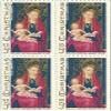 1967 Christmas 5 Cent US Postage Stamp Block Of 4 MNH Scott #1336 view 1