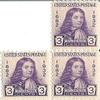1932 William Penn 3 Cent US Postage Stamp Set Of 3 MNH Scott #724 view 1