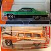 1963 Cadillac Ambulance Matchbox & 1969 Cadillac Sedan Deville Adventure Car Retro Style set MBX Heroic Emergency Response Team view 3