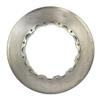 Replacement Rotor Left 2pc Front Plain Service Parts view 1