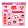 Valentine Cupcake Stickers, 2 Sheets view 1