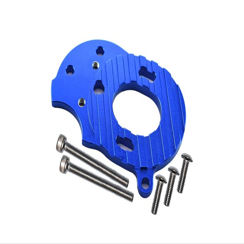 GPM For Tamiya MF01X Upgrade Parts Aluminum Motor Plate - 1Pc Set Blue