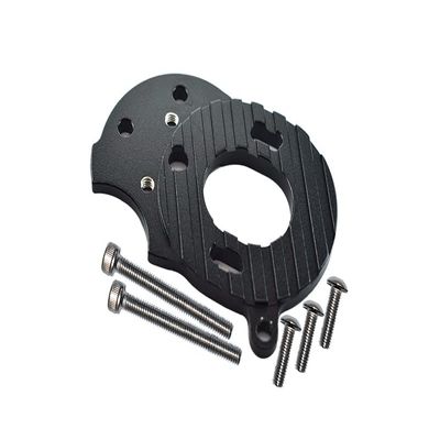 GPM For Tamiya MF01X Upgrade Parts Aluminum Motor Plate - 1Pc Set Black
