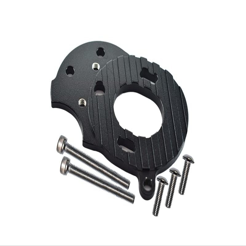 GPM For Tamiya MF01X Upgrade Parts Aluminum Motor Plate - 1Pc Set Black