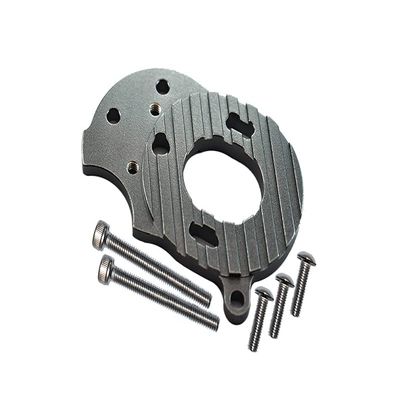 GPM For Tamiya MF01X Upgrade Parts Aluminum Motor Plate - 1Pc Set Gray Silver