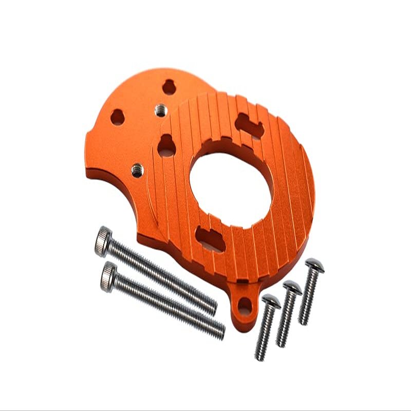 GPM For Tamiya MF01X Upgrade Parts Aluminum Motor Plate - 1Pc Set Orange