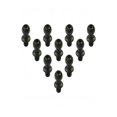 3Racing Steel 4.8mm Ball Stud L=4 10 pcs For Sakura D4 AWD RWD #3RAC-BS4804S