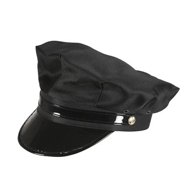 WIDMANN 03608 Chauffeur Hat for Adults (Black)