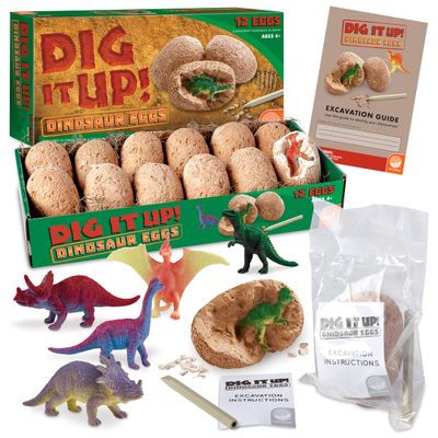 MindWare Dig It Up! Dinosaur eggs excavation kit
