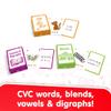 Junior Learning Decoding Flashcards, 162 Cards, Ages 5+, Language & Decoding, K-1 view 2