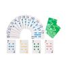 edxeducation School Friendly Playing Cards - In Home Learning Game - Set of 8 Decks - 448 Cards - Multicolored Patterned Cards Numbered 0-13 - Teach Counting and Probability view 1