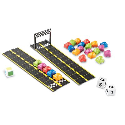 Learning Resources Mini Motor Math Activity Set - Math Manipulatives for Preschoolers, Preschool Board Games, Learning & Education, Addition and Subtraction Games, Counting & Color Sorting