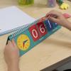 edxeducation Time Flip Chart - Teaching Clock for Kids - Learn to Tell Time with Analog and Digital Formats view 3