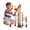 Quercetti Migoga Marble Run with Elevator - 150 Piece Building Set with Spirals, Funnel and Hand Crank for Ages 5 and Up (Made in Italy) Multi Color view 4