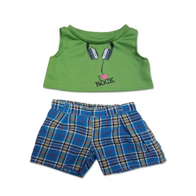 Rock Out Outfit Fits Most 14" - 18" Build-a-bear and Make Your Own Stuffed Animals