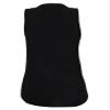 ChicBoutique Wool Dobby Top Black view 2