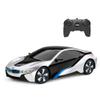RASTAR BMW i8 RC Car BMW i8 1/24 Remote Control Car, BMW Toy Car - Silver view 1