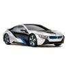 RASTAR BMW i8 RC Car BMW i8 1/24 Remote Control Car, BMW Toy Car - Silver view 3
