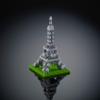 Brixies Brick Model Small Eiffel Tower 3-D Model Brick Building Kit view 2