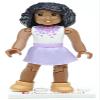 Mega Construx American Girl Series 1 Purple Passion Mini Figure view 1