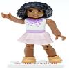 Mega Construx American Girl Series 1 Purple Passion Mini Figure view 3