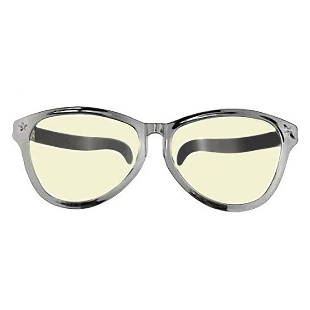 Amscan 259736.2 Silver Jumbo Eyeglasses, Party Accessory, 1 piece