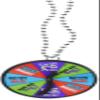Amscan 21st Brilliant Birthday Spinner, One Size, Multicolor view 2