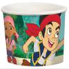 Jake and the Neverland Pirates Party Cups for Icecream Popcorn Treat -8 Piece, 8.5 Ounce view 1