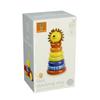Orange Tree Toys Lion Stacking Ring | Colorful Wooden Educational Puzzle for Toddlers 1+, Sustainably Made, Perfect for Learning Size Differentiation view 3